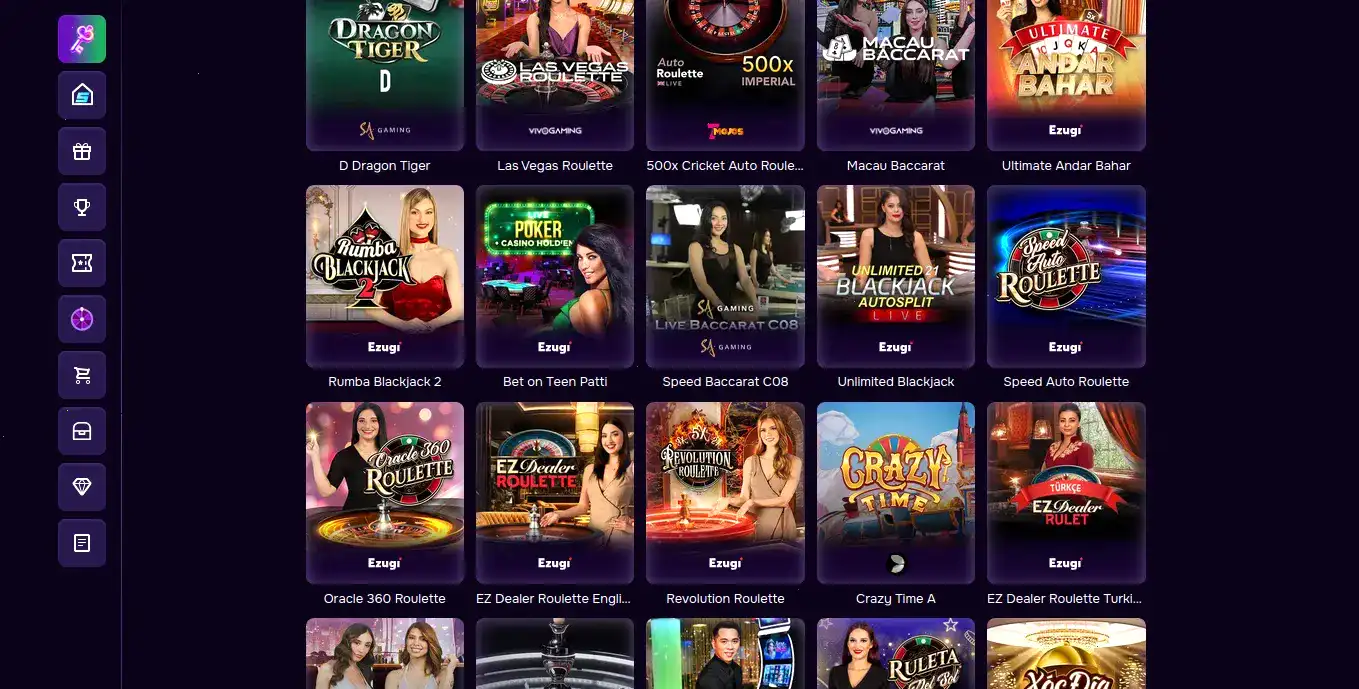 Интерфейс Argo casino на экране ноутбука